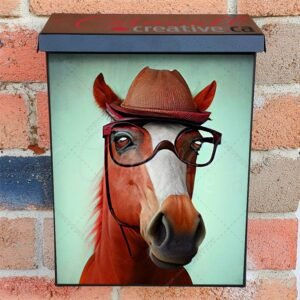 Gentleman Horse Colonial Mailbox Cover