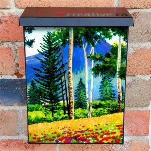Summer Days at the Meadow Colonial Mailbox Cover
