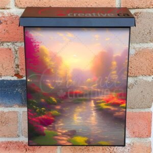 Spring in the Park #9 Colonial Mailbox Cover