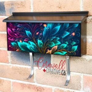 Glowing Fantasy Tree #1 Wall-mounted Townhouse Mailbox Cover
