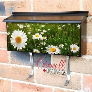 Daisies in the Sunrise Wall-mounted Townhouse Mailbox Cover