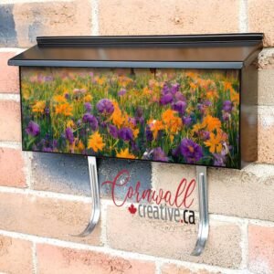 Summer Morning in the Meadow Wall-mounted Townhouse Mailbox Cover
