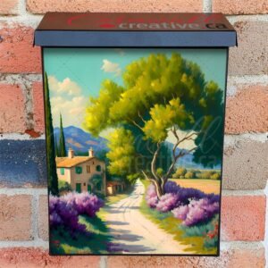 Summer in Provence #7 Colonial Mailbox Cover
