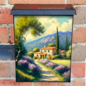 Summer in Provence #8 Colonial Mailbox Cover