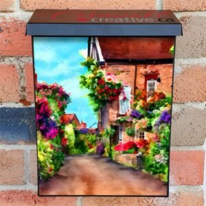 Old English Village Colonial Mailbox Cover