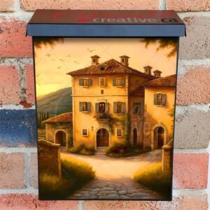 Rustic Villa in Tuscany #1 Colonial Mailbox Cover