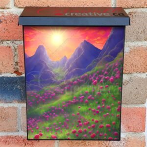 Summer Morning in Austria Colonial Mailbox Cover