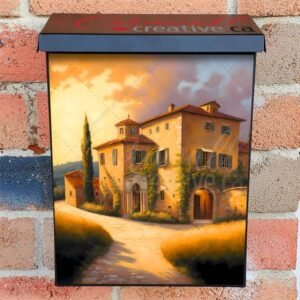 Rustic Villa in Tuscany #3 Colonial Mailbox Cover