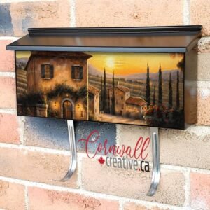 Rustic Villa in Tuscany #4 Wall-mounted Townhouse Mailbox Cover