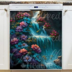 The Waterfall of Hope #1 Magnetic Dishwasher Door Cover