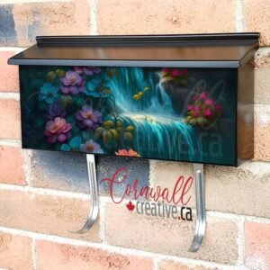 The Waterfall of Hope #1 Wall-mounted Townhouse Mailbox Cover