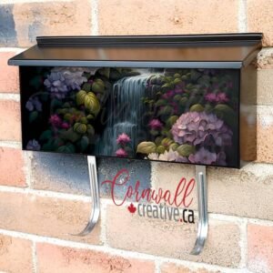 The Waterfall of Hope #2 Wall-mounted Townhouse Mailbox Cover