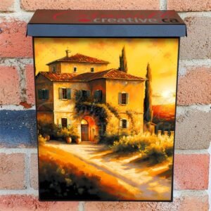 Rustic Villa in Tuscany #5 Colonial Mailbox Cover