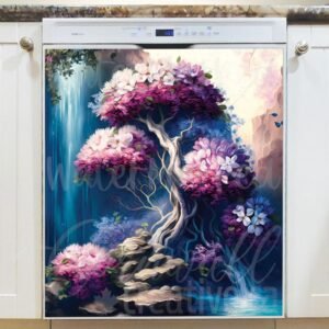 Magical Tree Magnetic Dishwasher Door Cover