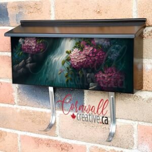 The Waterfall of Hope #3 Wall-mounted Townhouse Mailbox Cover