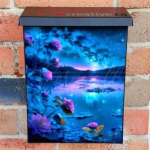 Milky Way above the Lake Colonial Mailbox Cover