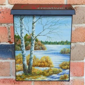 Early Russian Spring Colonial Mailbox Cover