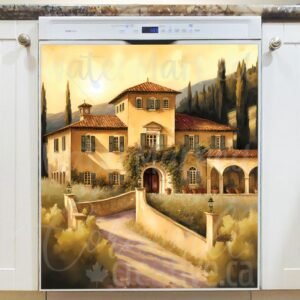 Rustic Villa in Tuscany #9 Magnetic Dishwasher Door Cover