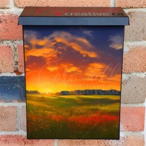 Flowers of the Meadow Colonial Mailbox Cover