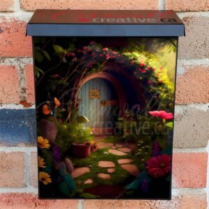 Secret Fairy Garden #1 Colonial Mailbox Cover