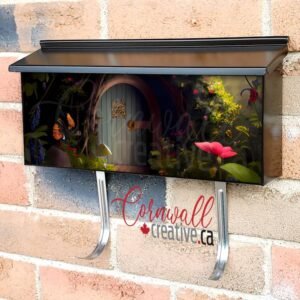 Secret Fairy Garden #1 Wall-mounted Townhouse Mailbox Cover