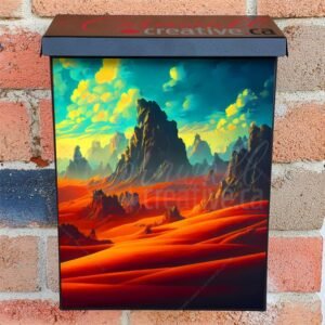 Hills in the Desert Colonial Mailbox Cover