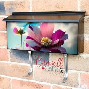 Spring Flowers in the Meadow #4 Wall-mounted Townhouse Mailbox Cover