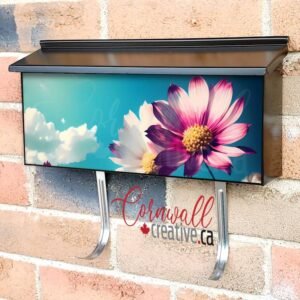 Spring Flowers in the Meadow #8 Wall-mounted Townhouse Mailbox Cover