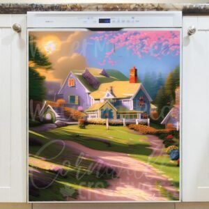 Sunshine Cottage Magnetic Dishwasher Door Cover