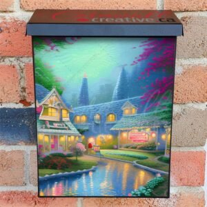 Beautiful Country Houses Colonial Mailbox Cover