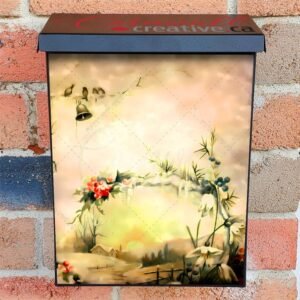 Victorian Springtime Colonial Mailbox Cover